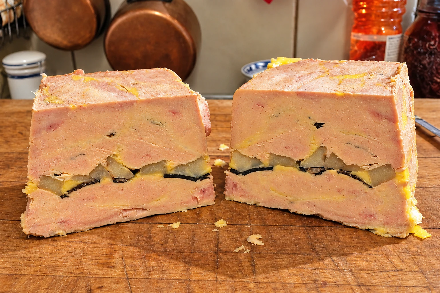 Home-made foie gras