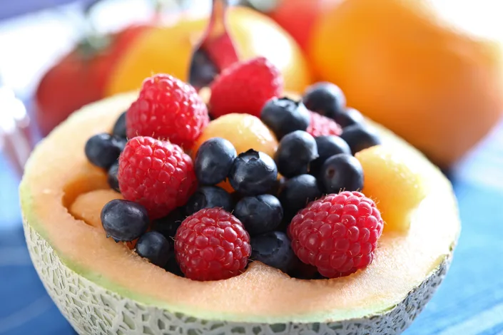 Fresh seasonal fruit